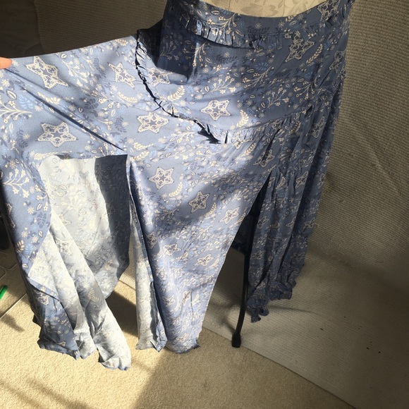 Spell LAST CALL! Skirt Sz L Peekaboo Maxi Mini - Picture 5 of 8